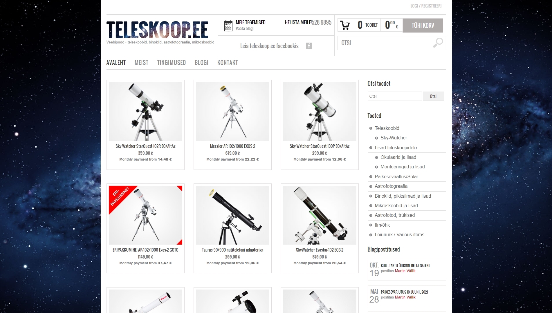 Teleskoop E-pood